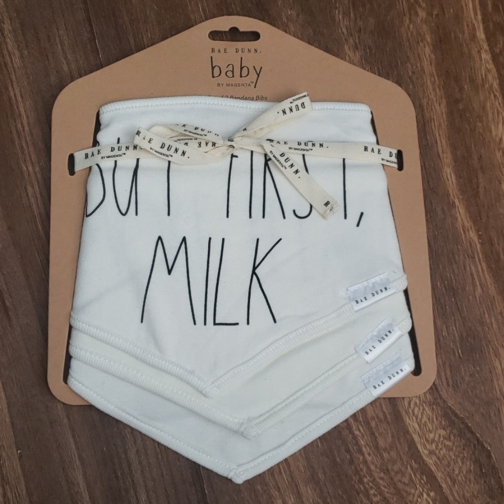 Rae Dunn - Set of 3 Bandana Bibs